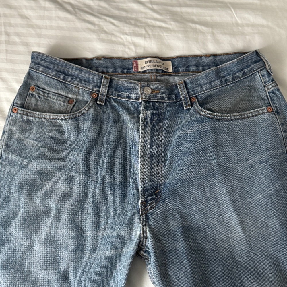 Levi's - Light Blue Regular Fit 505 Jeans